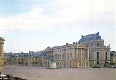 The Marble Courtyard leading to the Royal Courtyard by Louis Le Vau